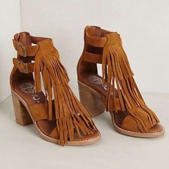 Jeffrey Campbell Shoes - Jeffrey Campbell Dodge Fringe Heels